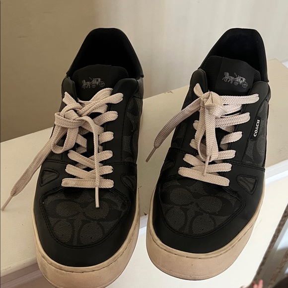 Coach Black and Tan Sneakers - Picture 2 of 5